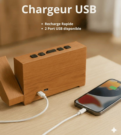 Réveil Radio Projecteurs