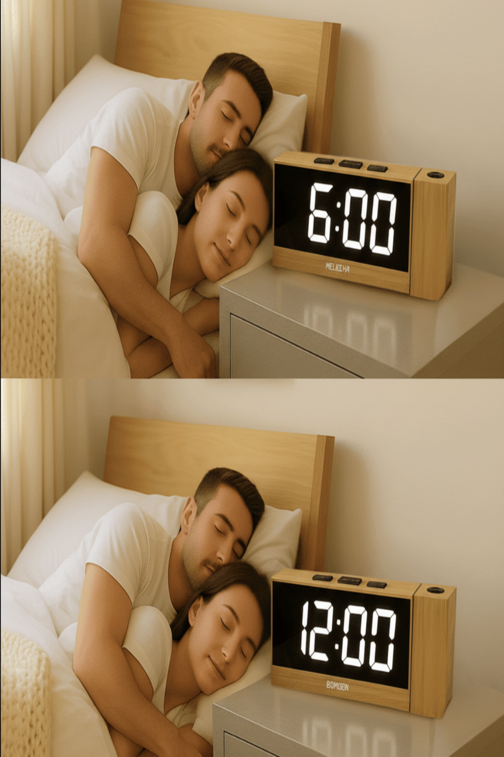 Réveil Radio Projecteurs